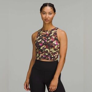 Lululemon Align High-Neck Tank Top - Soft Focus Splatter Green Multi